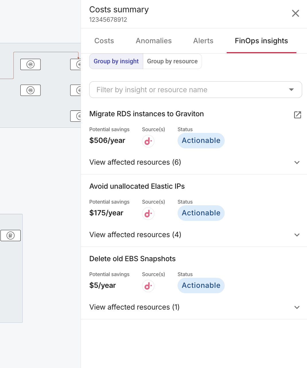 Group insights by insight