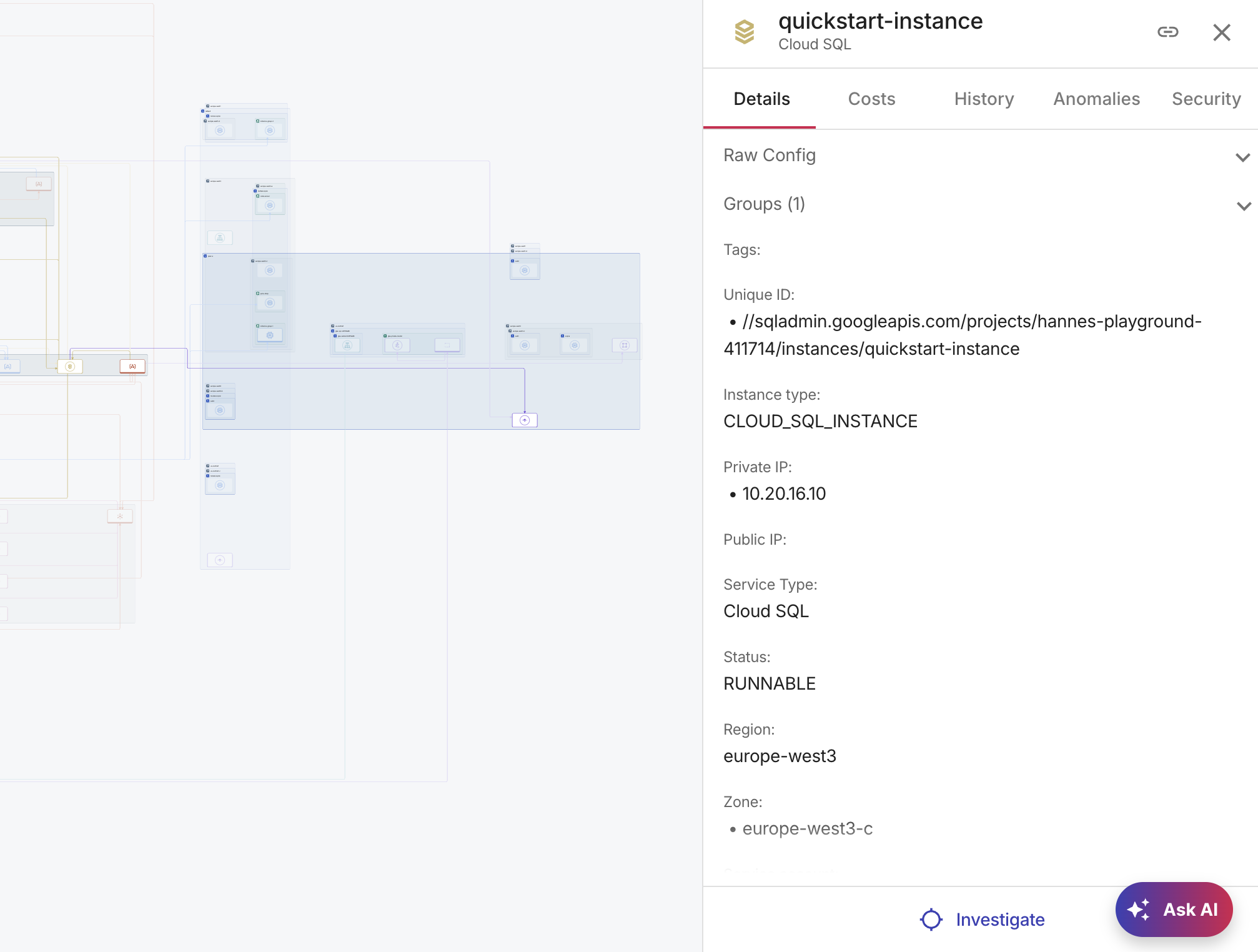 Investigate Cloud Run resource triggers