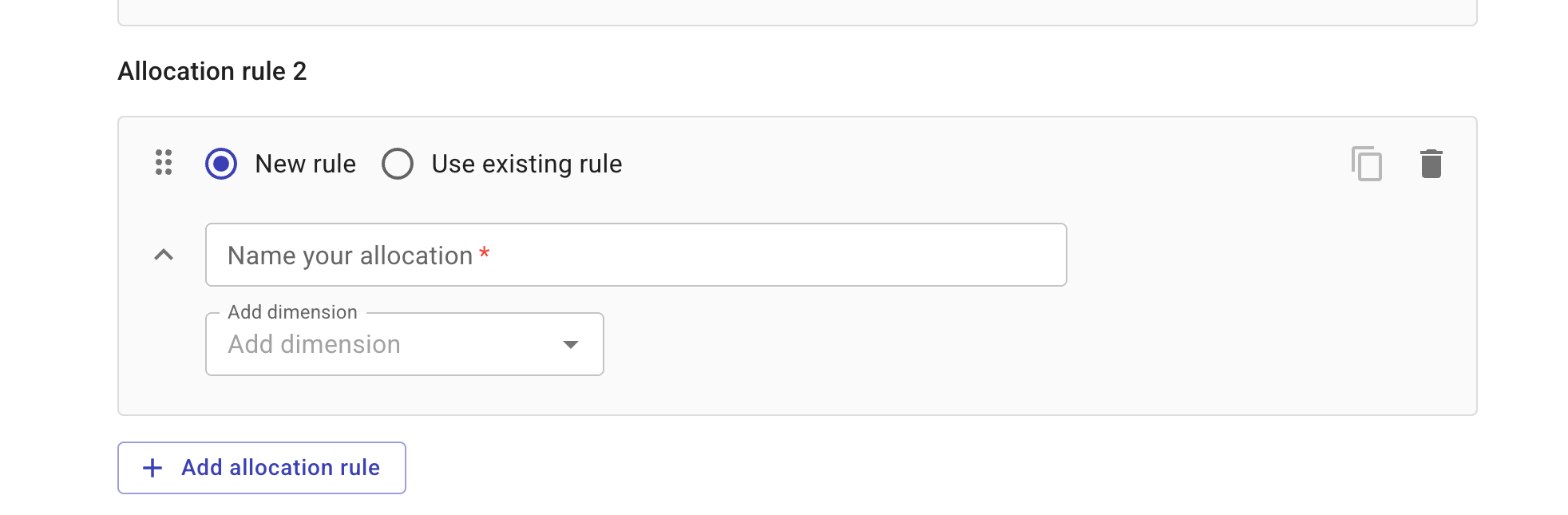 Start segmenting shared data