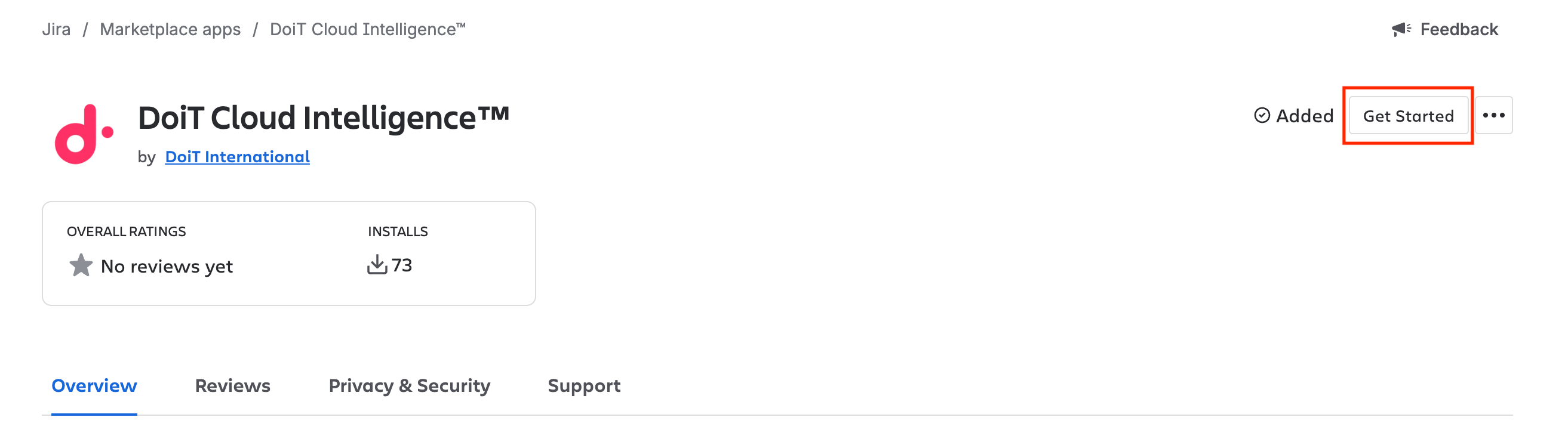 Install DoiT Jira app