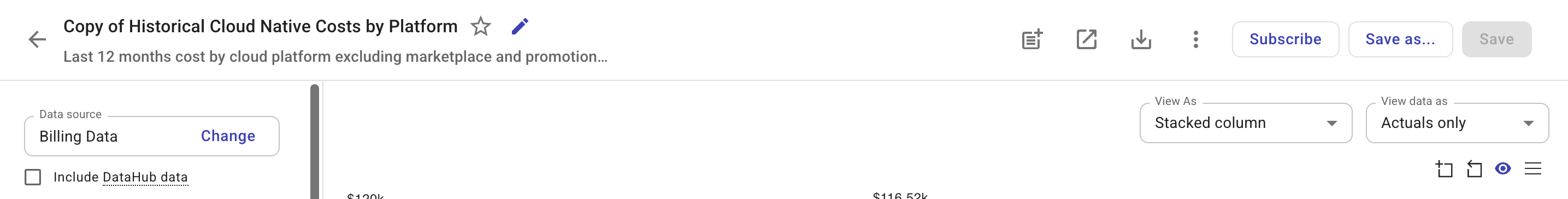 Report subscription dialog