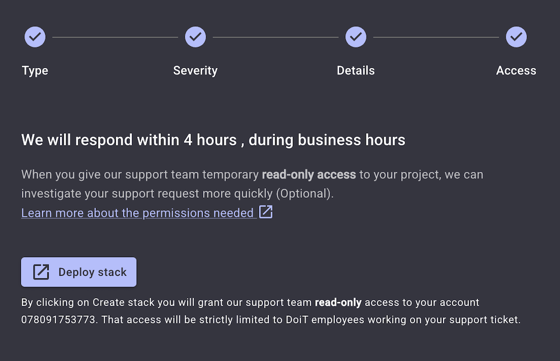 Grant temporary access to your AWS environment