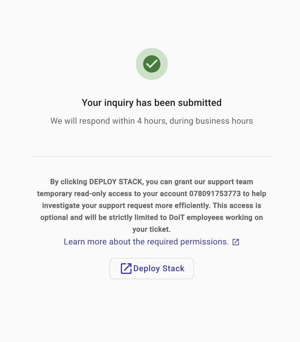 Grant temporary access to your AWS environment