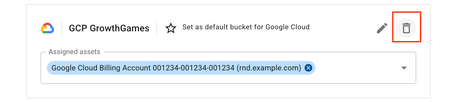 Delete a bucket