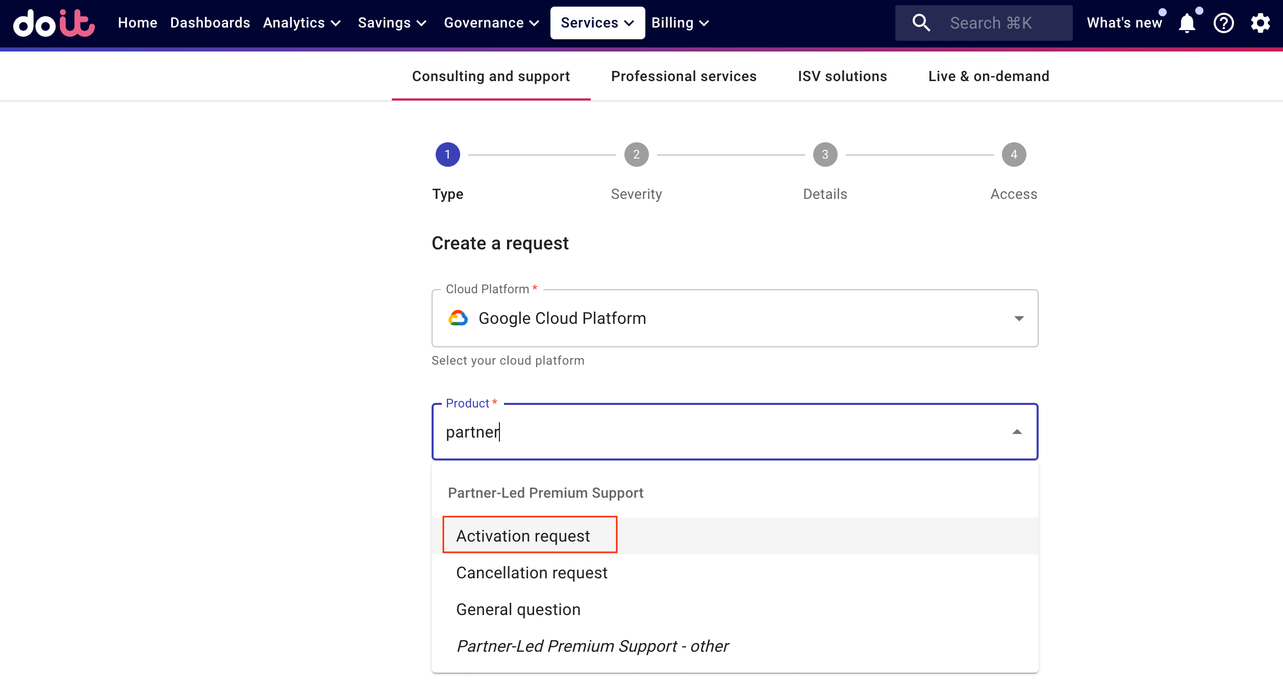 Google Support Request