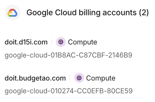 Google Cloud configure purchasing accounts
