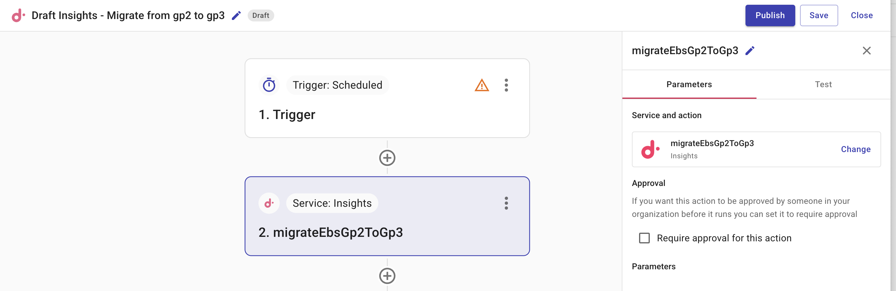 Insight configuration