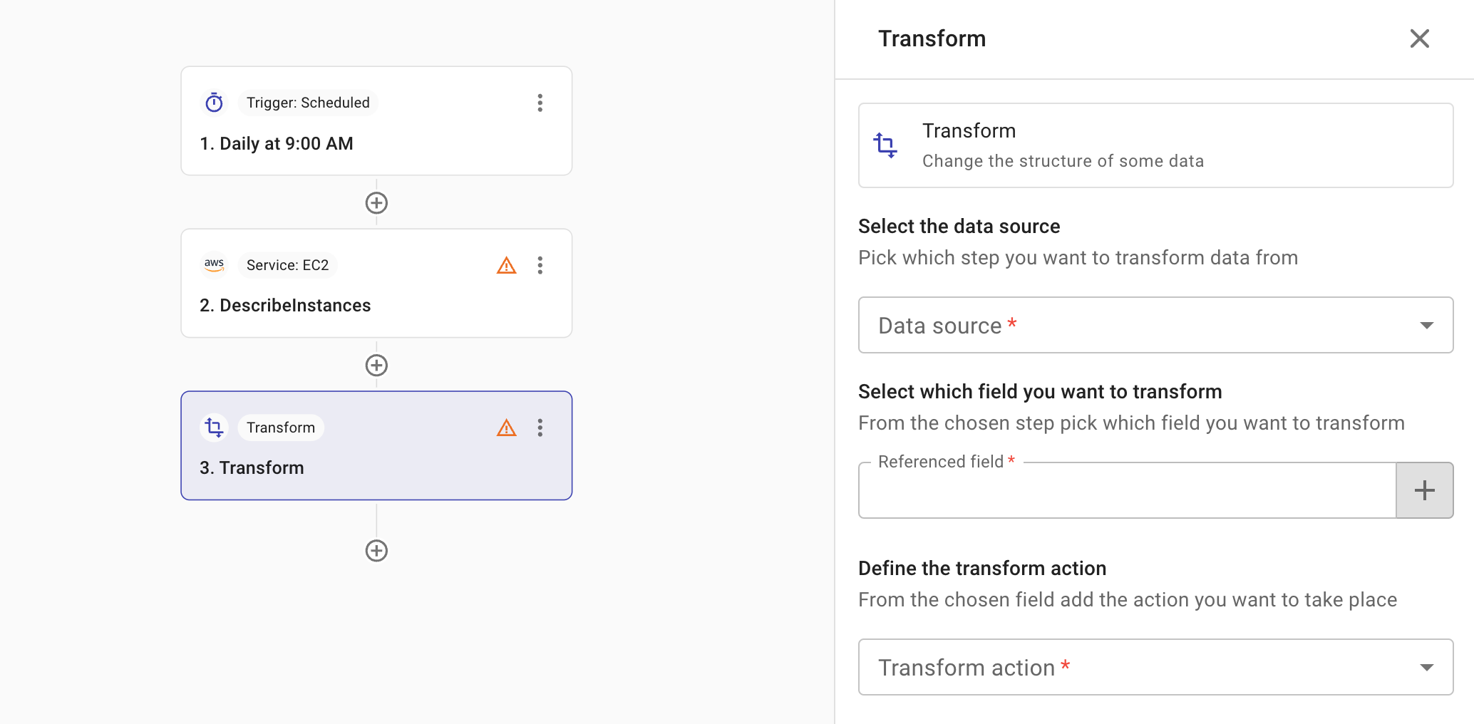 Transformer configuration