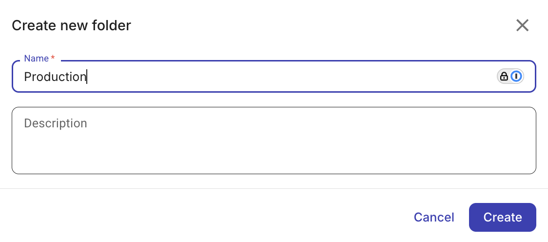 CloudFlow create new folder