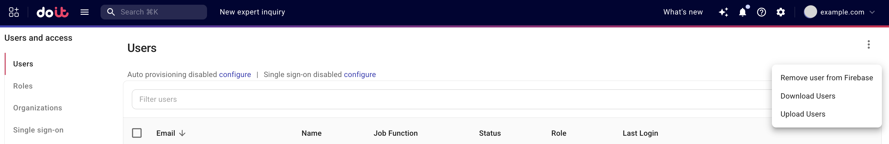 ロール ID をコピー