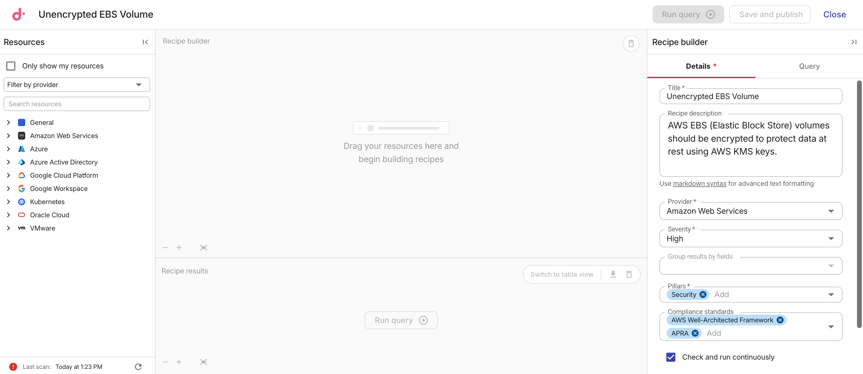 Composer - recipe builder: add details.