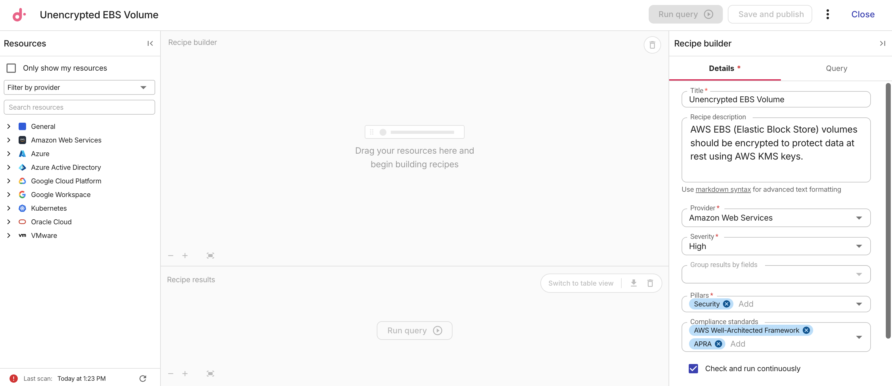 Composer - recipe builder: add details.