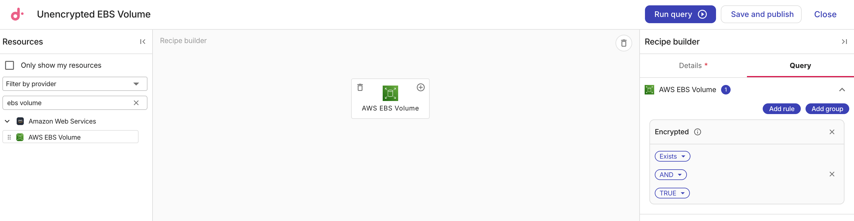 Composer - recipe builder: Add rule.
