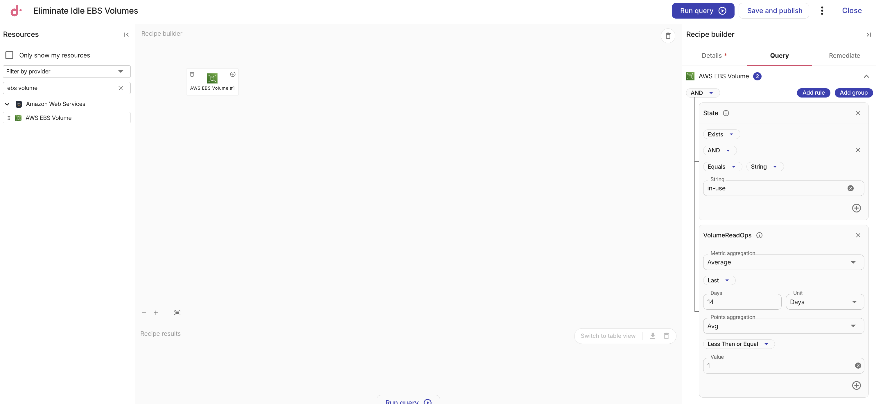 Composer - recipe builder: Add rule.