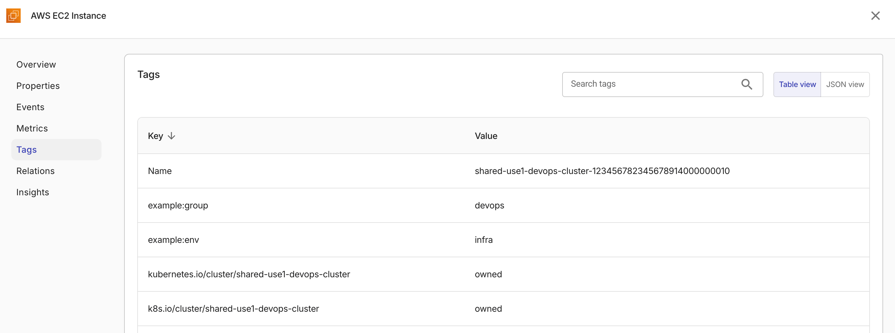 Composer - recipe builder: resource tags.