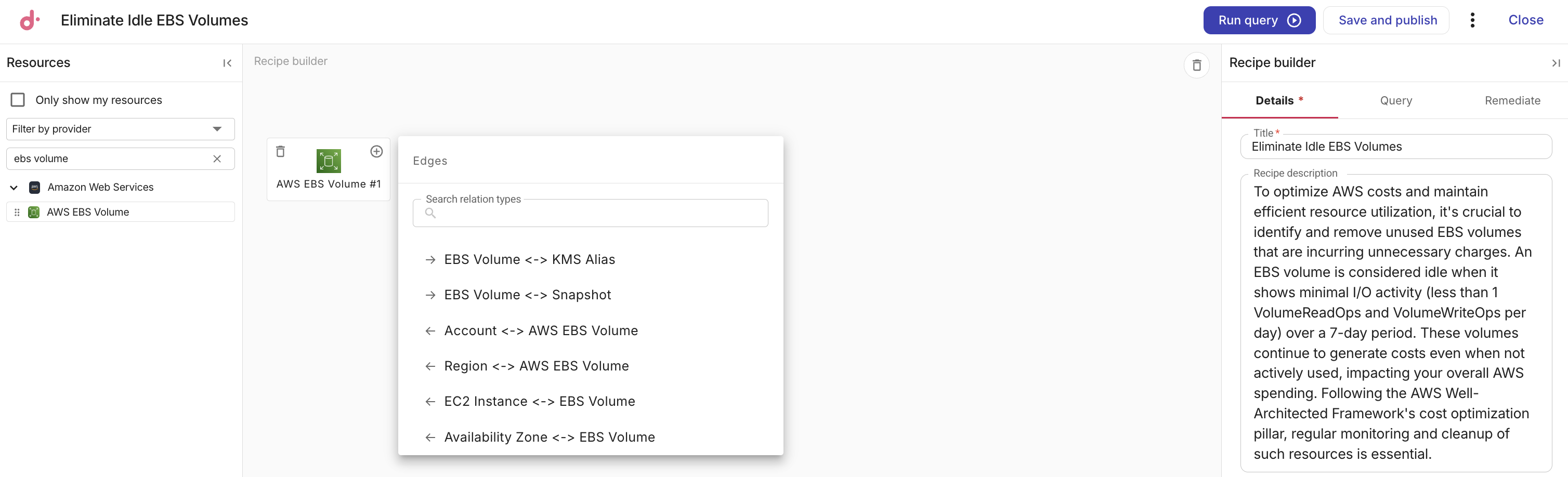 Composer - recipe builder: add related resource.