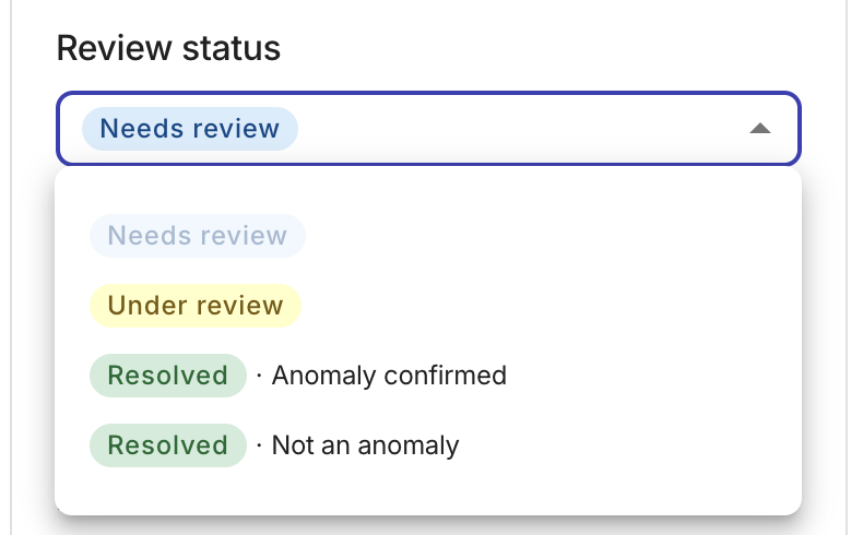 Review status