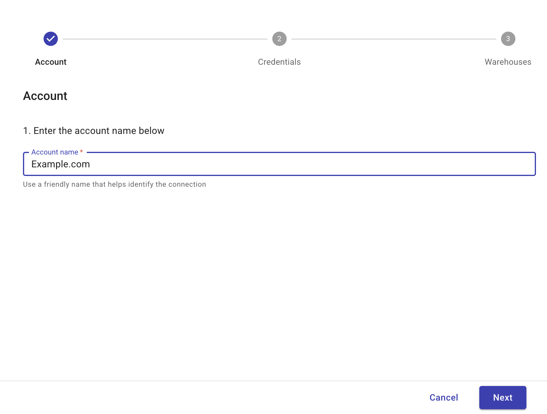 Add your Databricks account