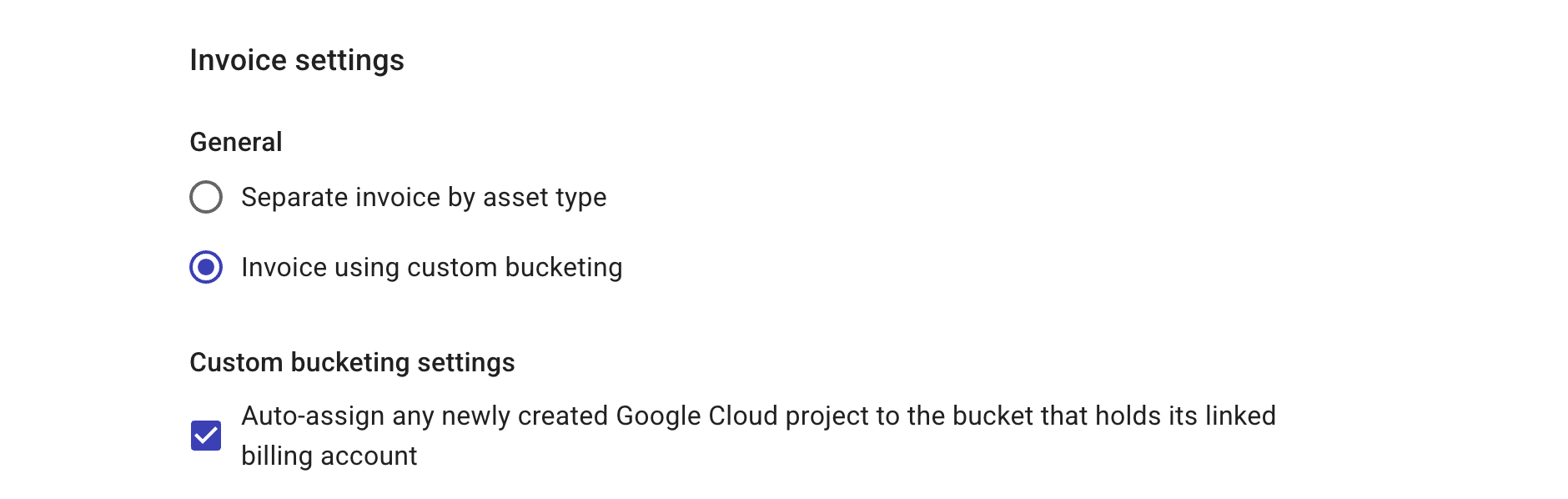 Auto-assign new Google Cloud projects