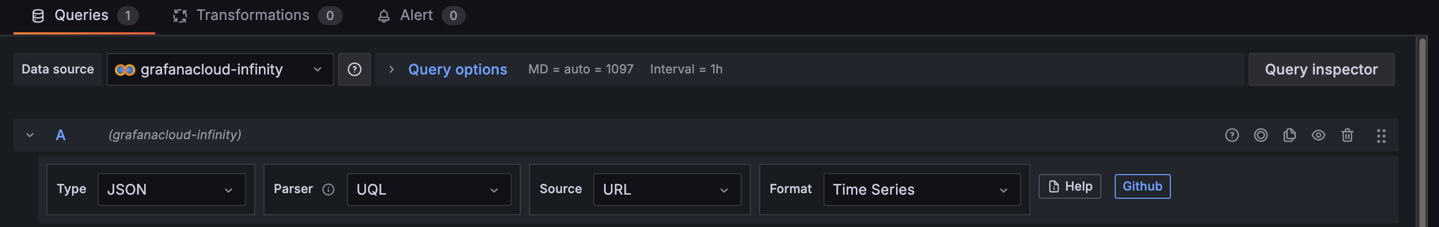 Configure panel settings