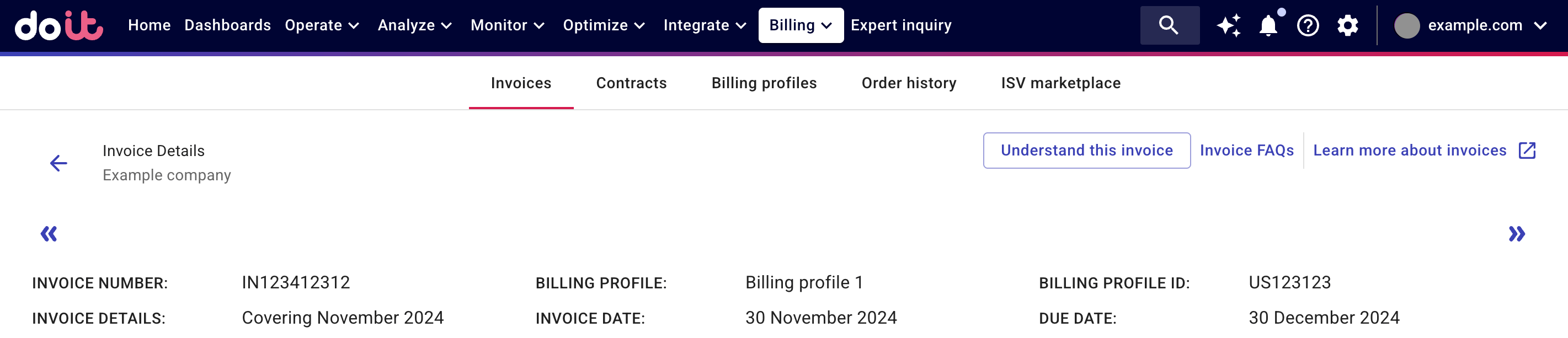 Launch Invoice explainer